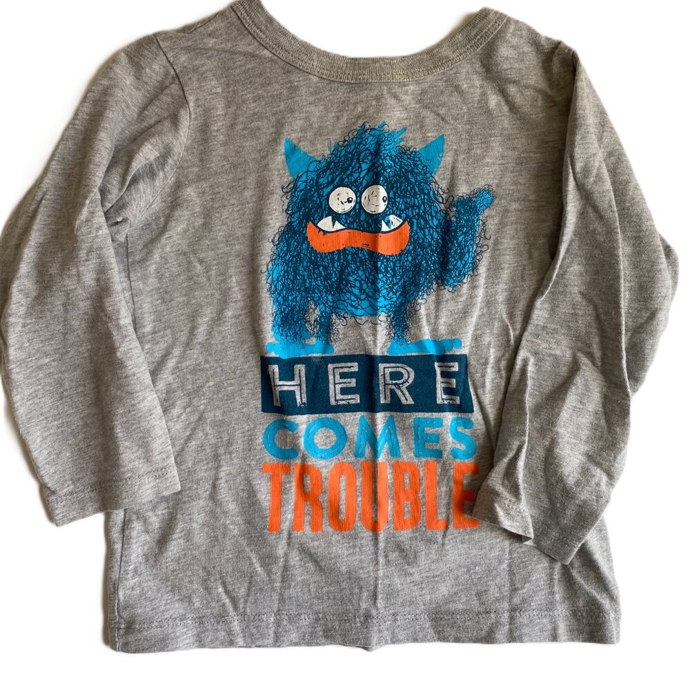 Boys 3T Play 6 Item Spring Bundle OshKosh B'gosh Short Long Short Sleeve Tees - Picture 9 of 12